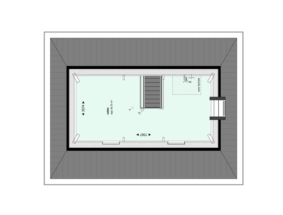 Foto 11 van Vrijstaande woningen (Bouwnr. 6)