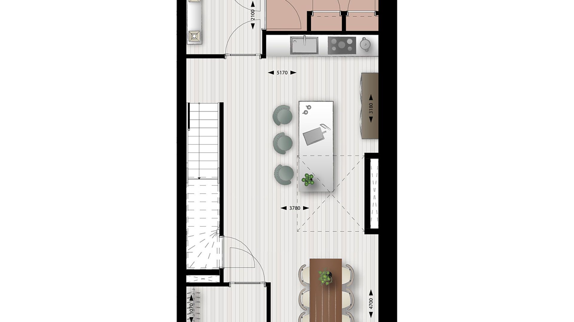 Foto 12 van Stadswoning (Bouwnr. 120)