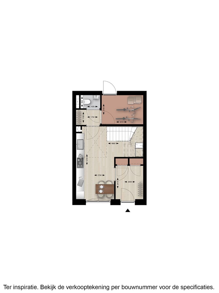 Foto 15 van Stadswoning (Bouwnr. 72)