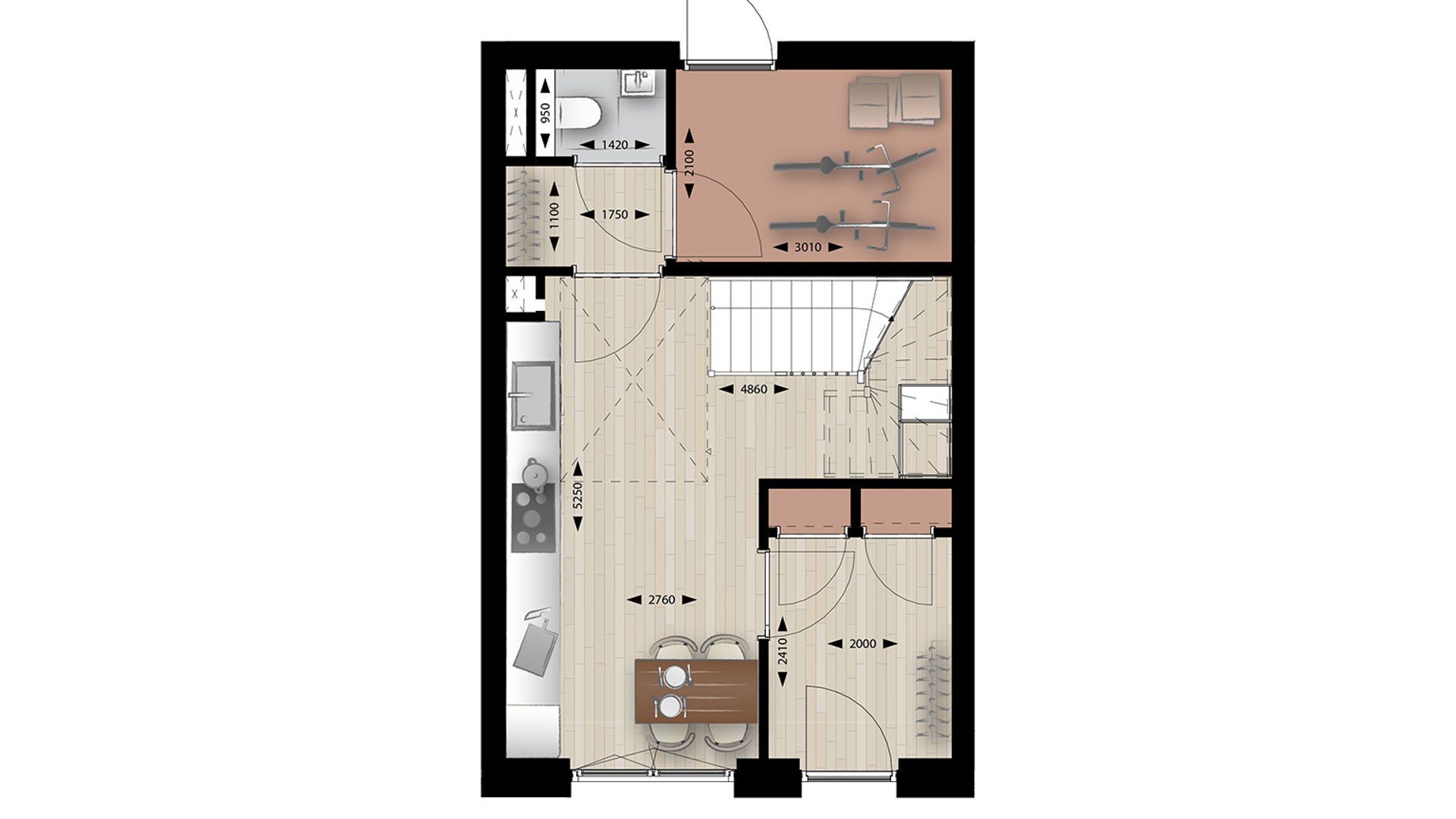 Foto 15 van Stadswoning (Bouwnr. 71)