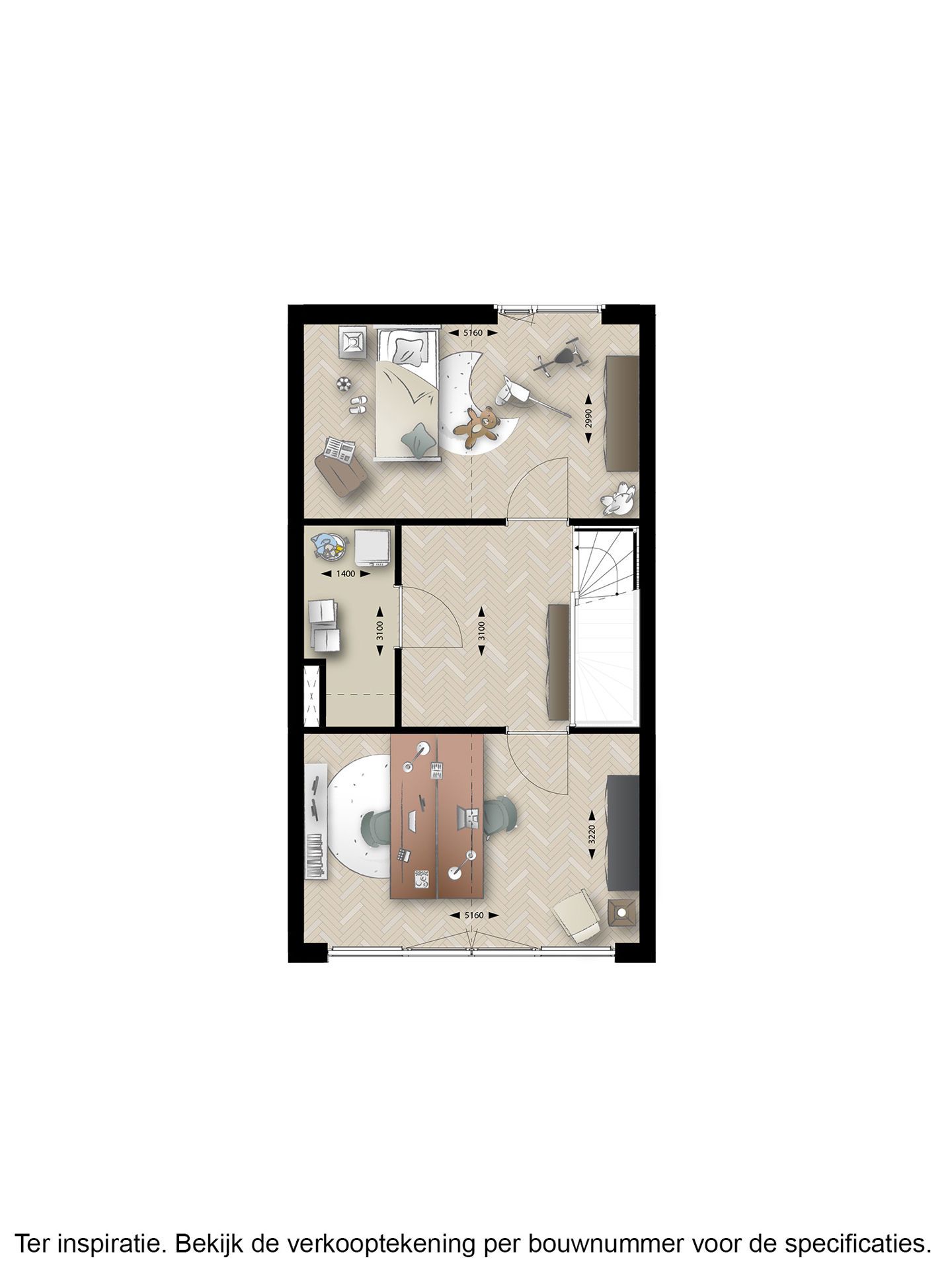 Foto 9 van Stadswoning (Bouwnr. 152)