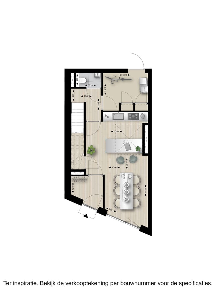 Foto 12 van Stadswoning (Bouwnr. 121)