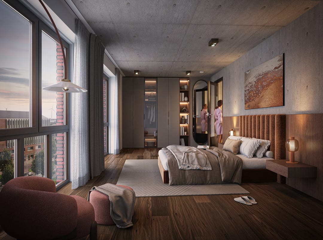 Foto 1 van 4-kamer appartement (Bouwnr. 110)