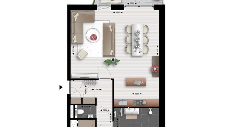 Photo 10 of 3-kamer appartement (Bouwnr. 90)