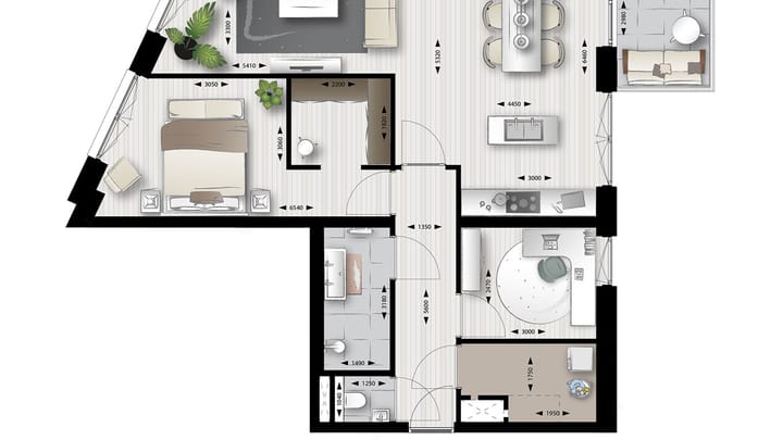 Foto 9 van 3-kamer appartement (Bouwnr. 97)