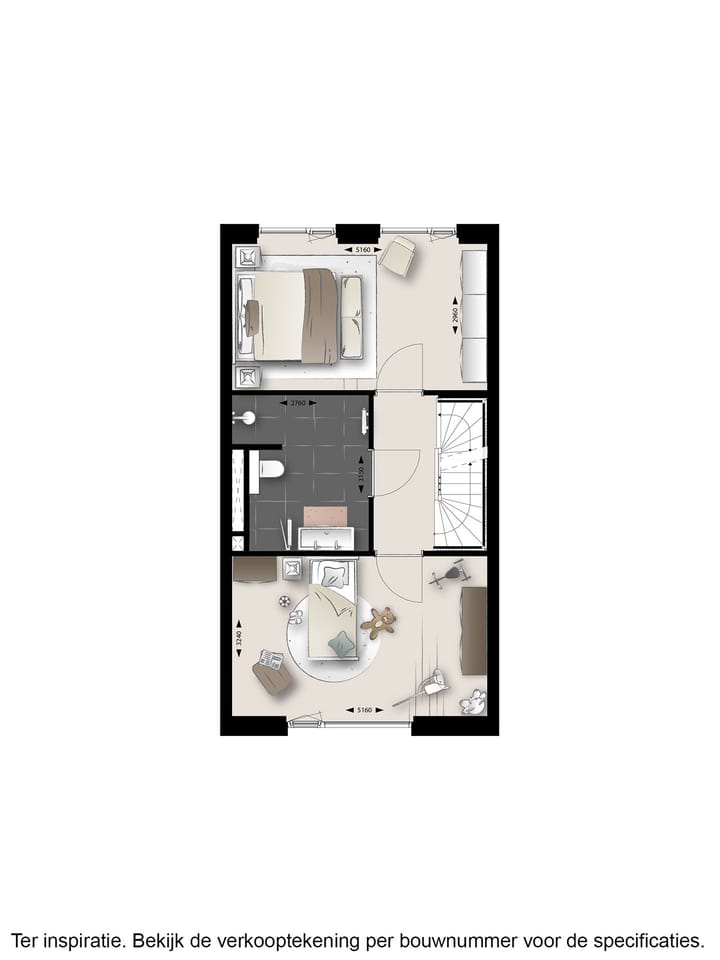 Foto 9 van Stadswoning (Bouwnr. 161)