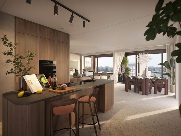 Foto 1 van 4-kamer appartement (Bouwnr. 56)