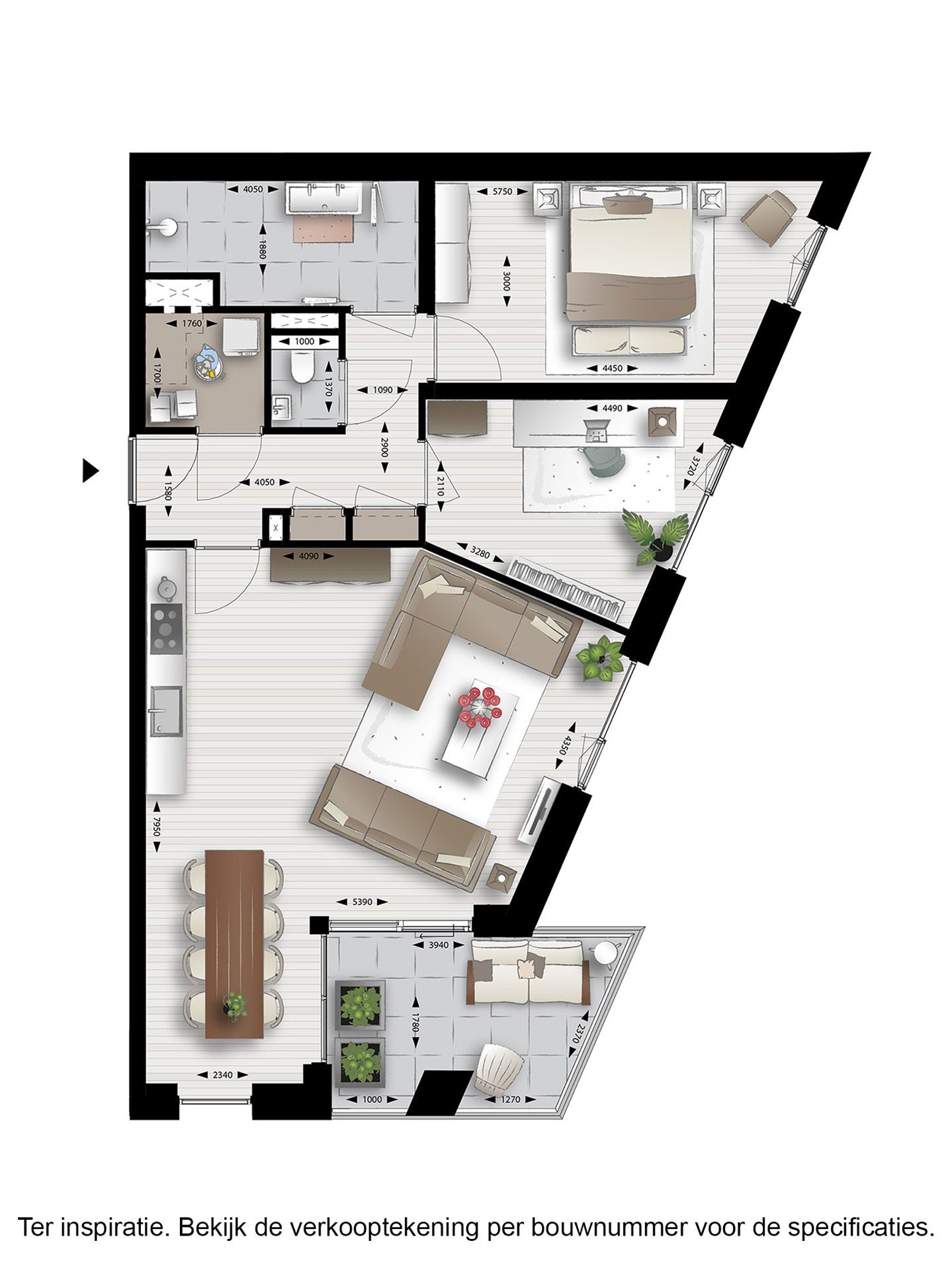 Photo 9 of 3-kamer appartement (Bouwnr. 135)