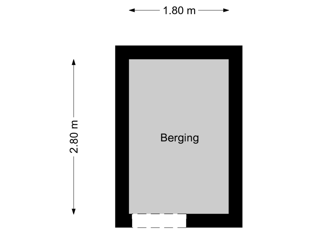 View floorplan of Floor 3 of Rietdekkerstraat 52