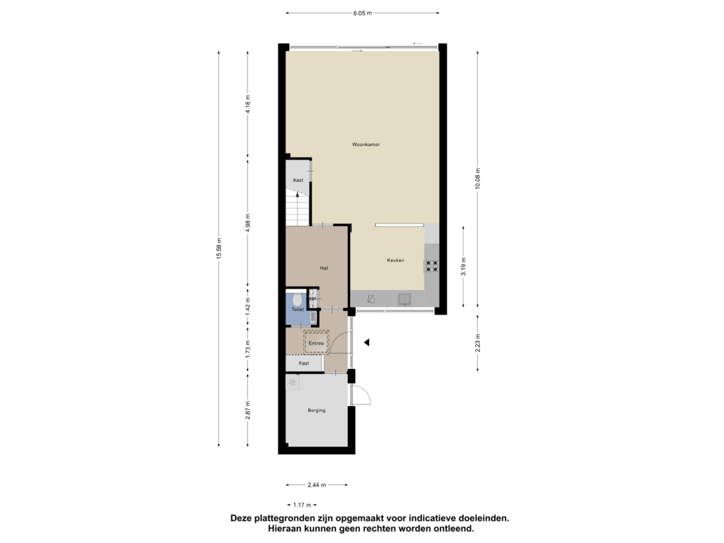 Bekijk plattegrond van Begane Grond van Aalscholverstraat 38