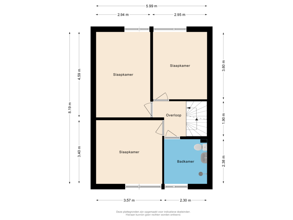 Bekijk plattegrond van Eerste verdieping van Silene 6