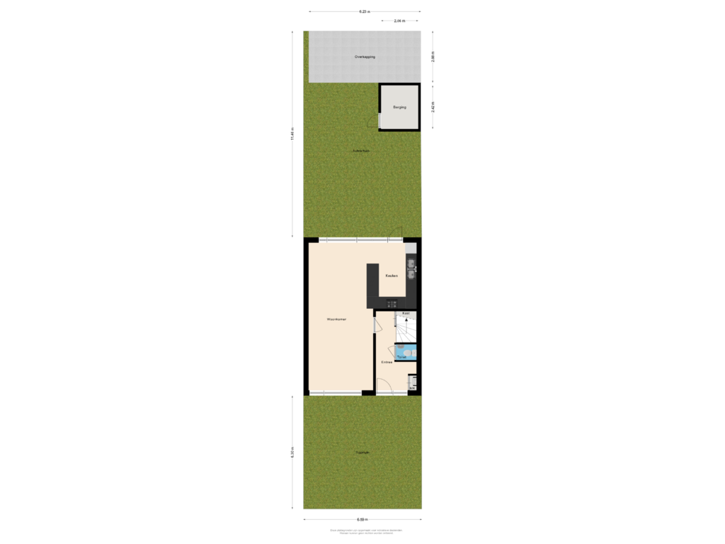 Bekijk plattegrond van Situatie van Silene 6