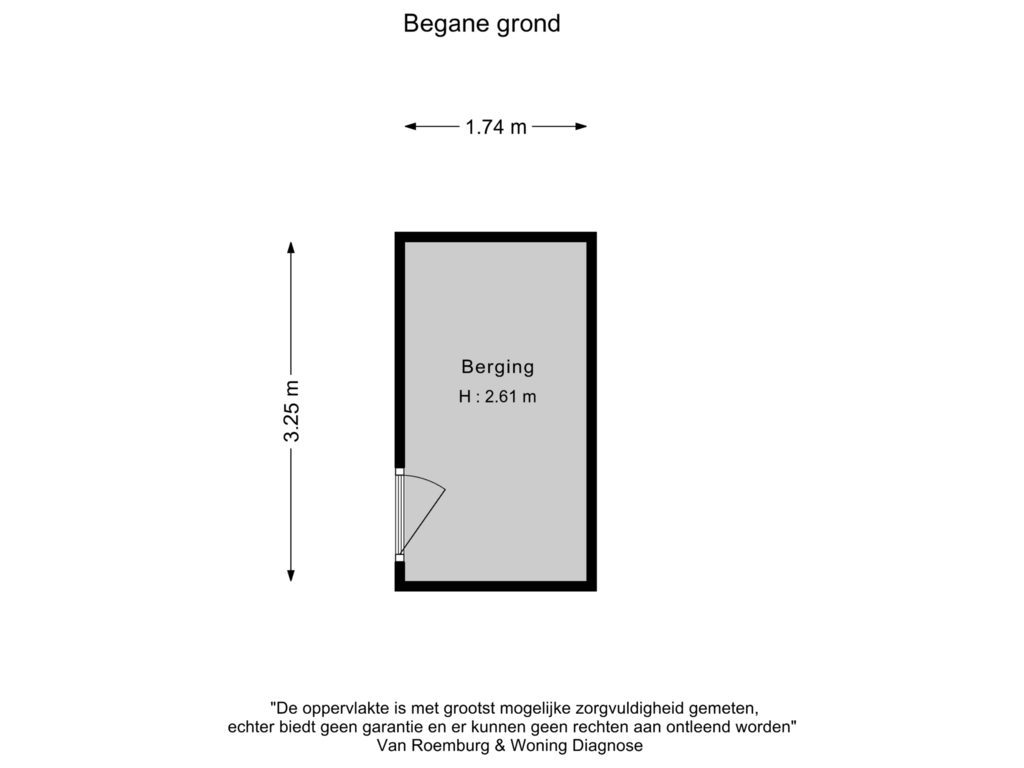 Bekijk plattegrond van Berging van Spinaker 31