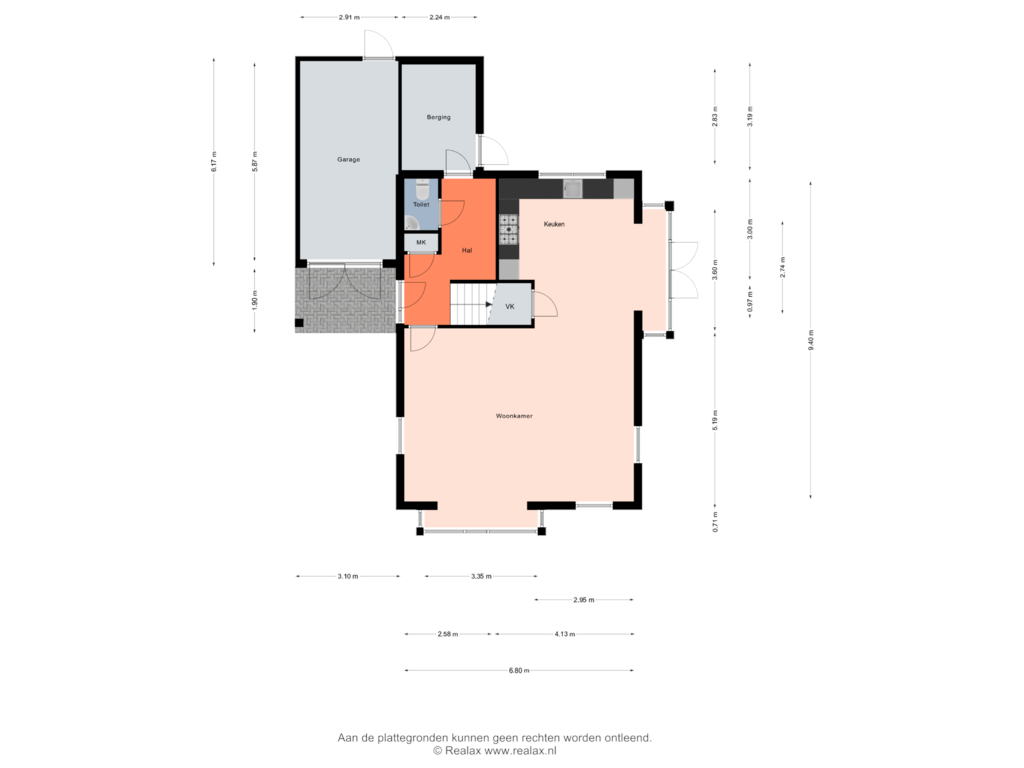 Bekijk plattegrond van Begane grond van Wijlre 8