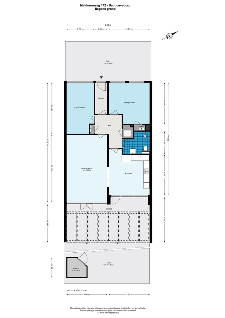 Foto 22 van Meidoornweg 172