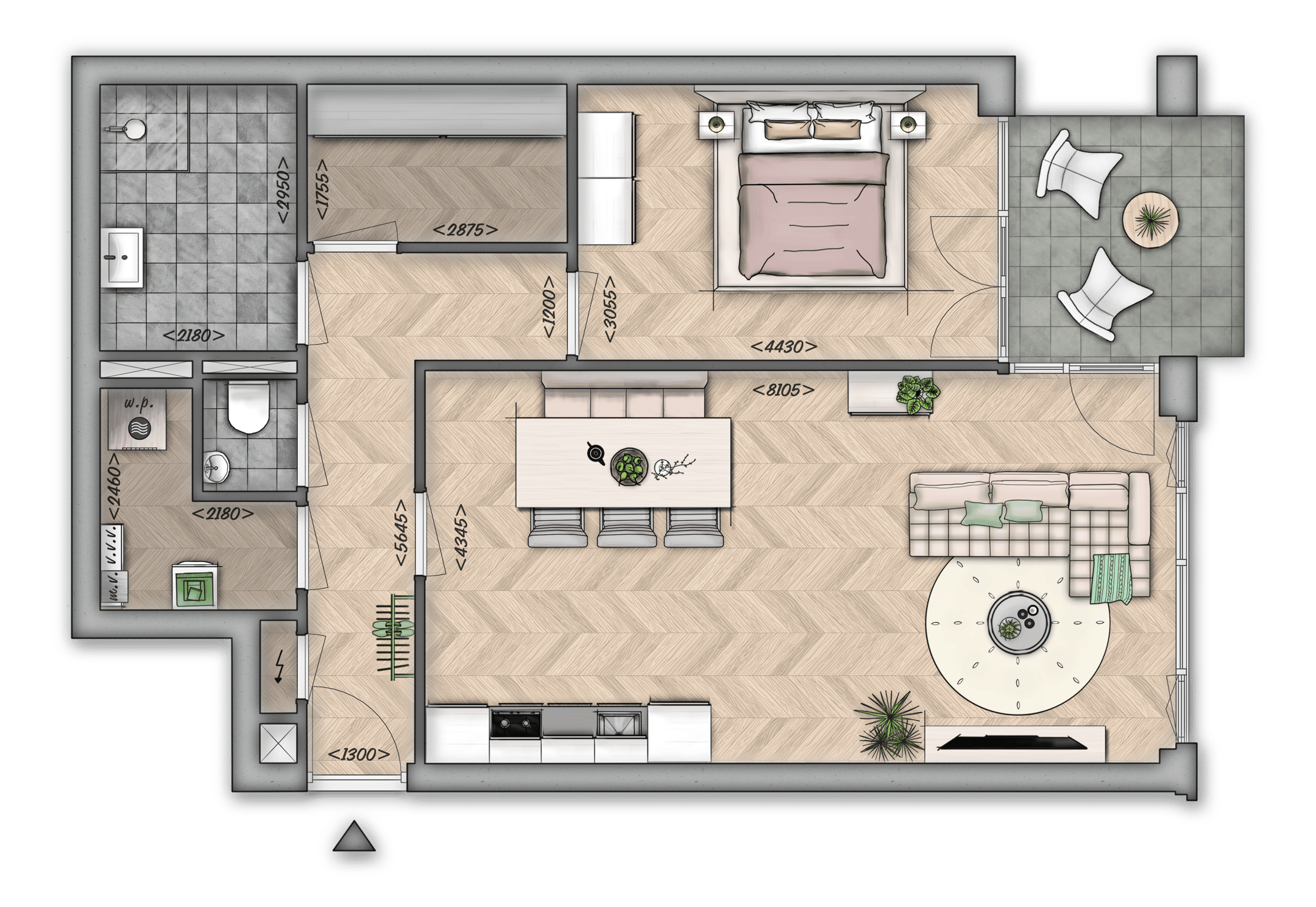 Foto 3 van Appartement (Bouwnr. 2)