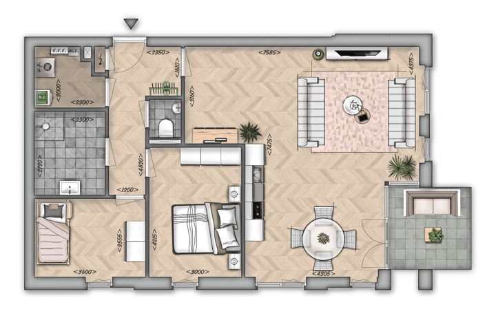 Foto 4 van Appartement (Bouwnr. 9)