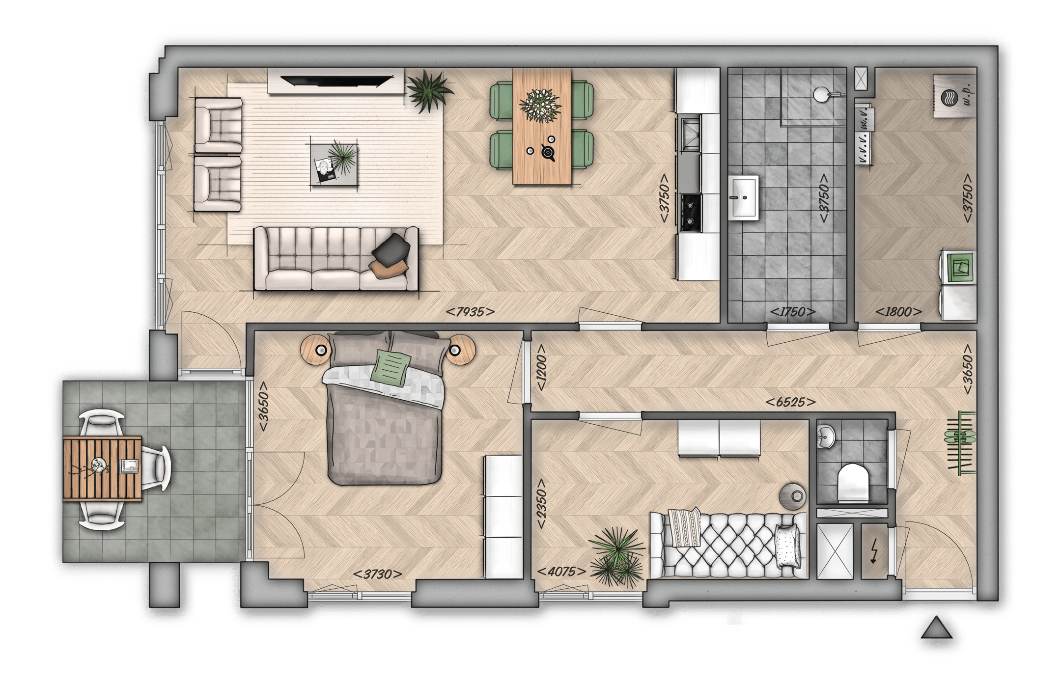 Foto 3 van Appartement (Bouwnr. 11)