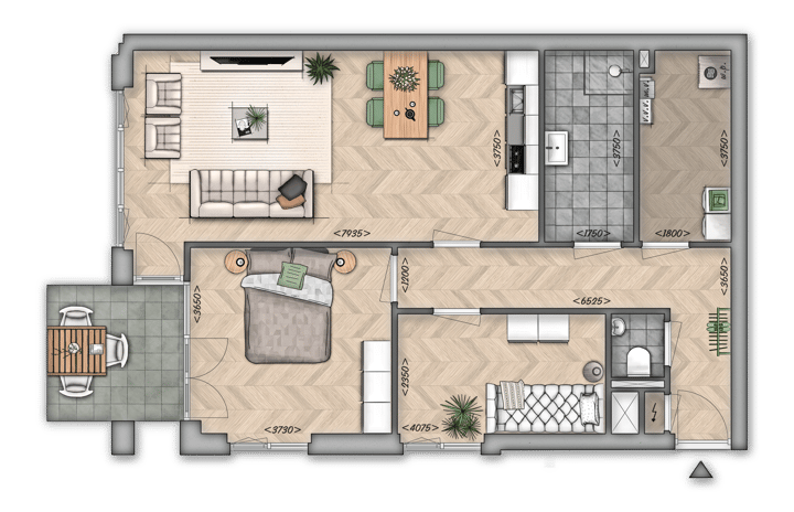 Foto 3 van Appartement (Bouwnr. 11)