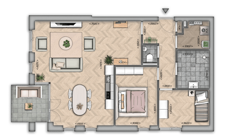 Photo 2 of Appartement (Bouwnr. 12)