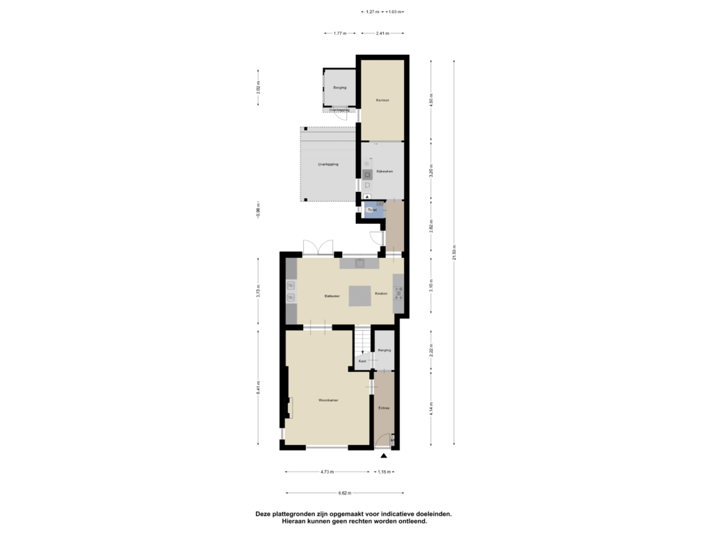 Bekijk plattegrond van Begane Grond van Langeweg 32