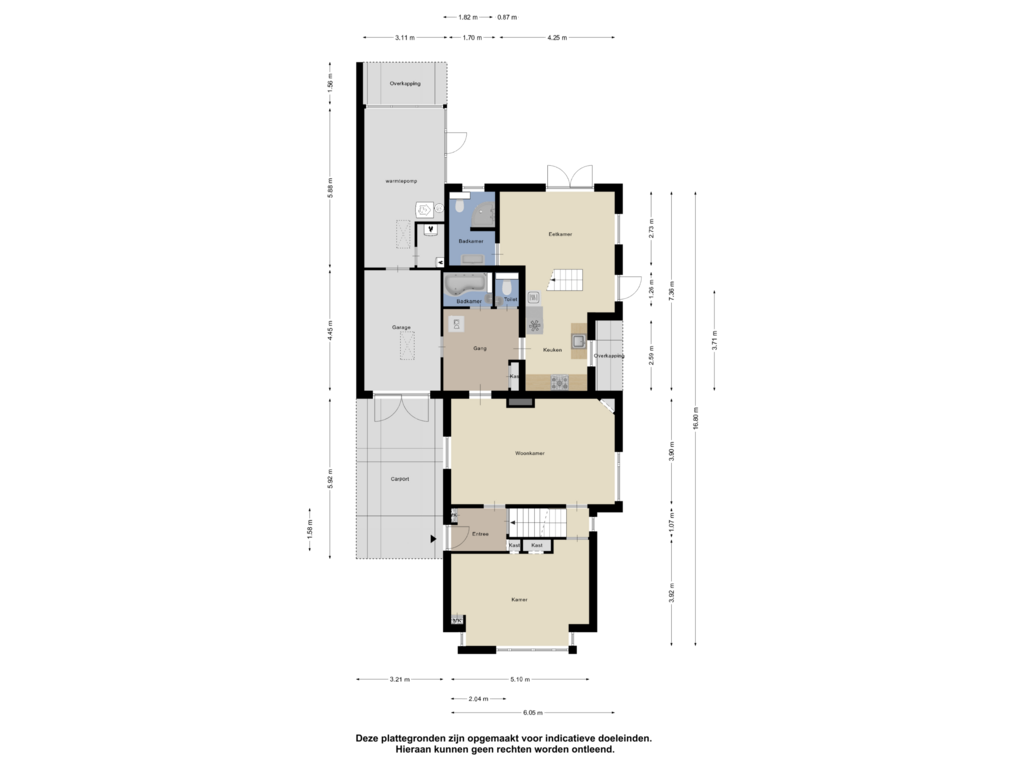 Bekijk plattegrond van Begane Grond van Hattemseweg 59