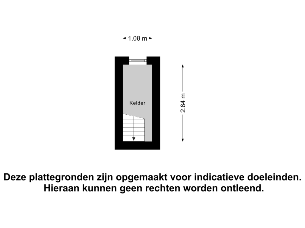 Bekijk plattegrond van Kelder van Hattemseweg 59