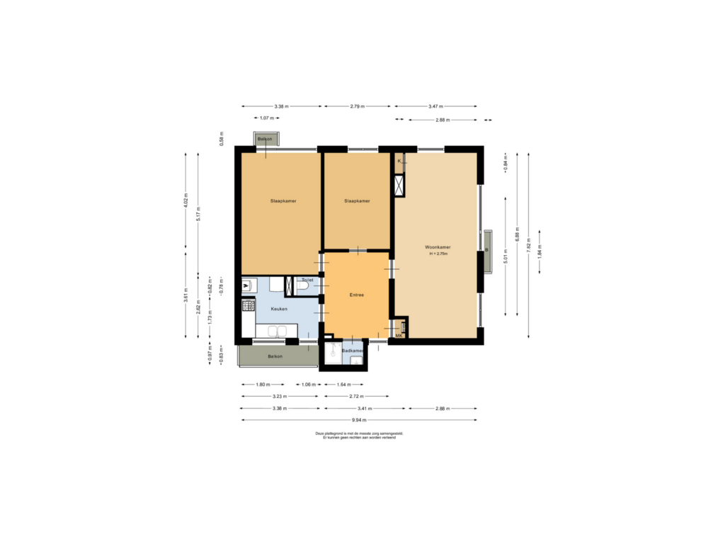 Bekijk plattegrond van First floor van Gerdesiaweg 569