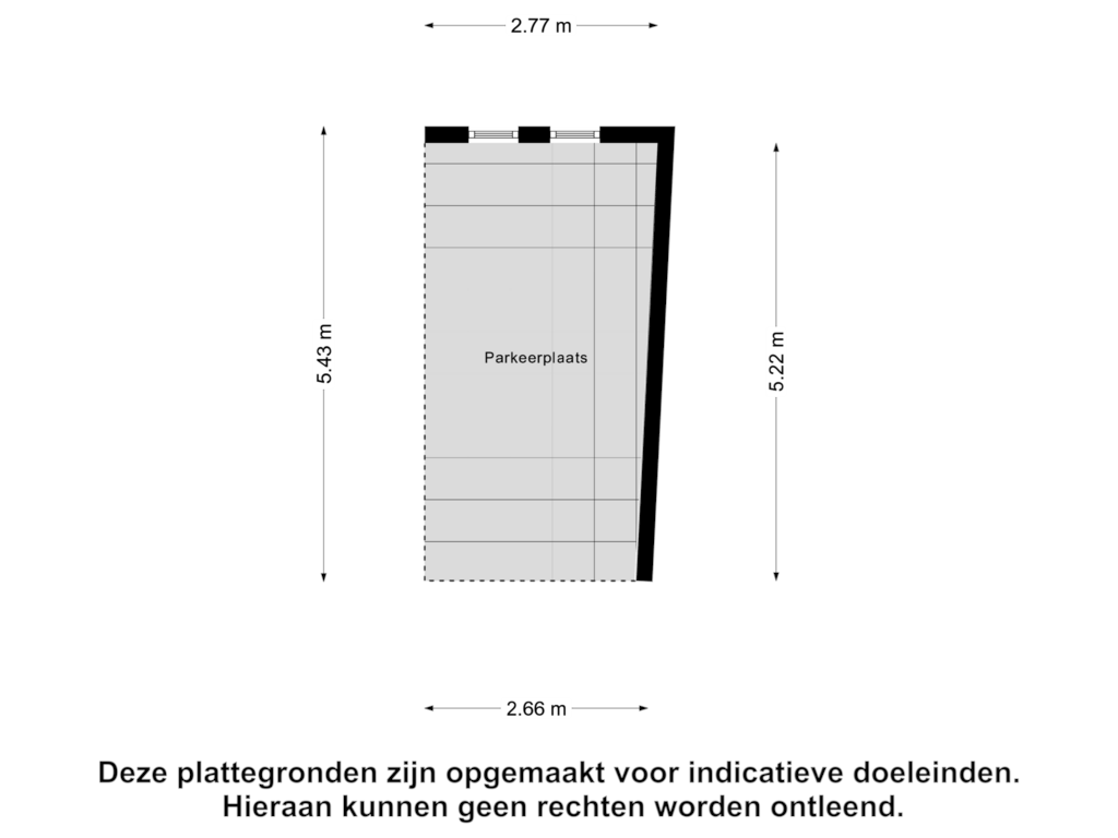 Bekijk plattegrond van Parkeerplaats van Irenestraat 17