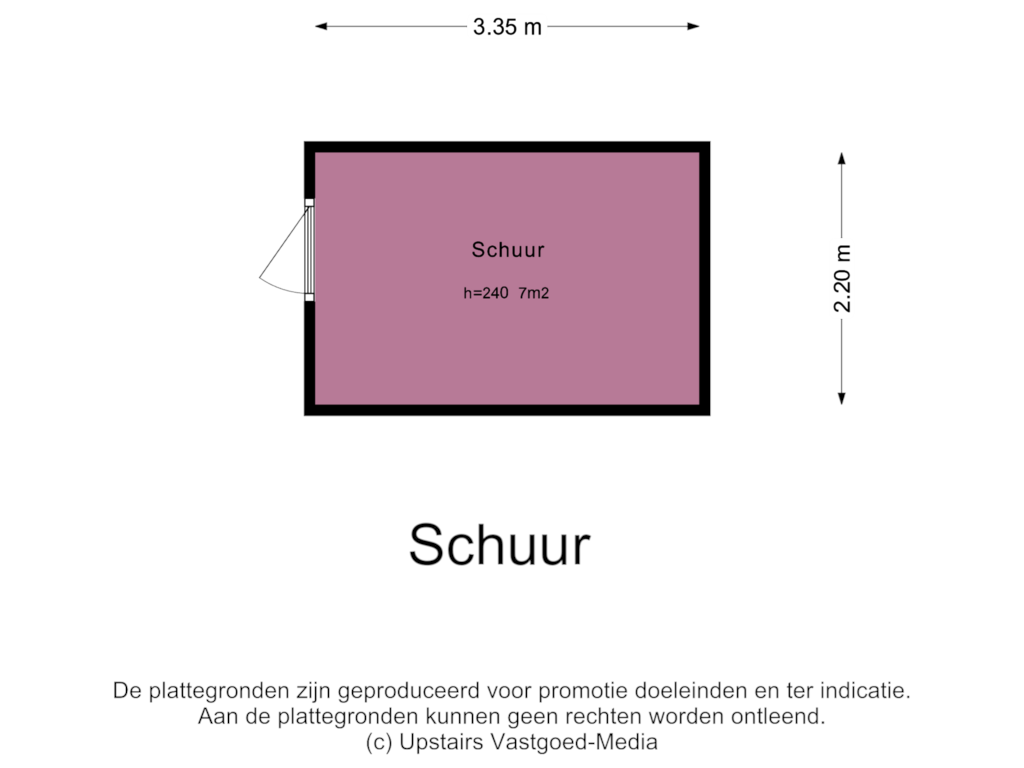 Bekijk plattegrond van Schuur van Strocamp 12