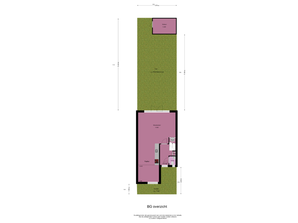 Bekijk plattegrond van BG overzicht van Strocamp 12