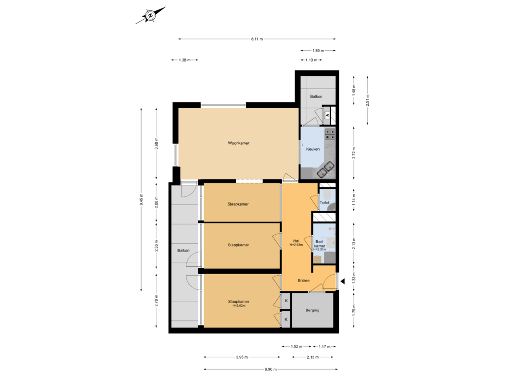 Bekijk plattegrond van 10e Verdieping van Jan Gijzenkade 383