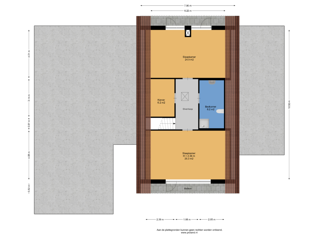 Bekijk plattegrond van 1e Verdieping van it Foardek 17