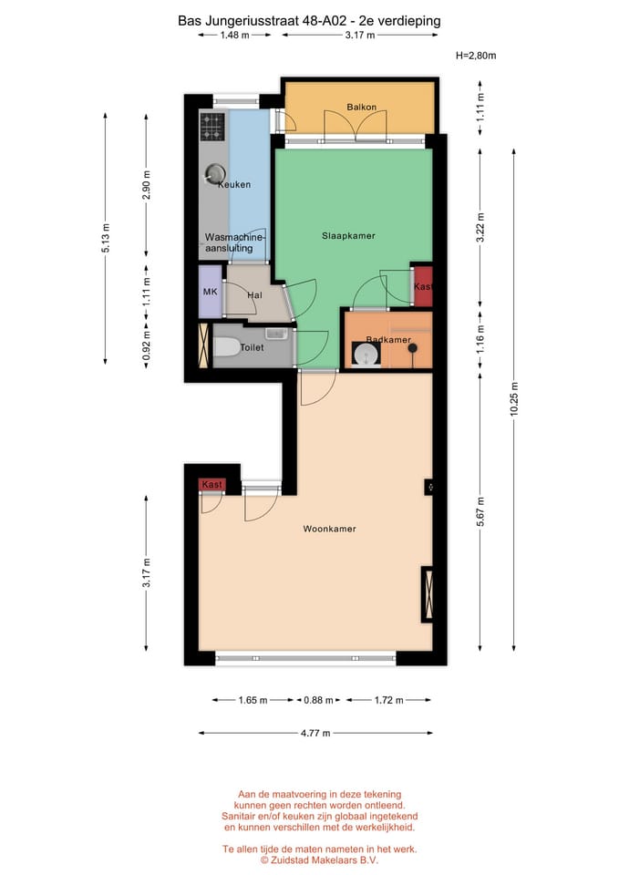 Foto 23 van Bas Jungeriusstraat 48-A02