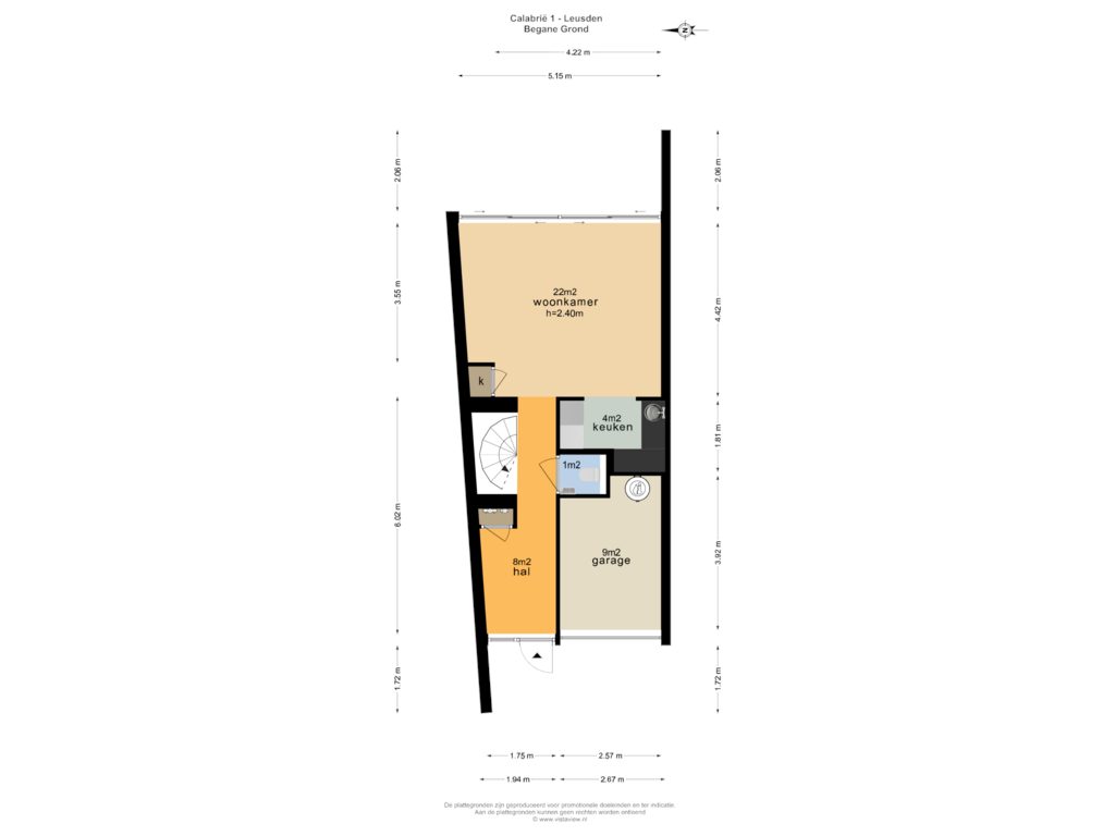 Bekijk plattegrond van BEGANE GRONDE van Calabrië 1