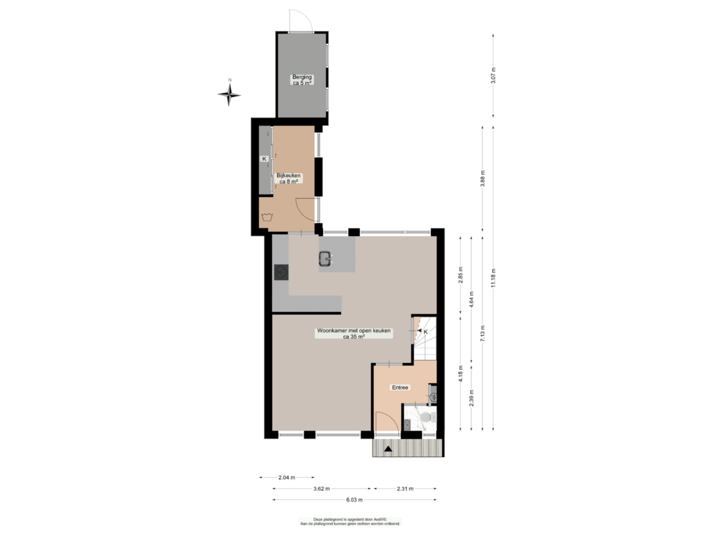 Bekijk plattegrond van Begane grond van Stationsstraat 34