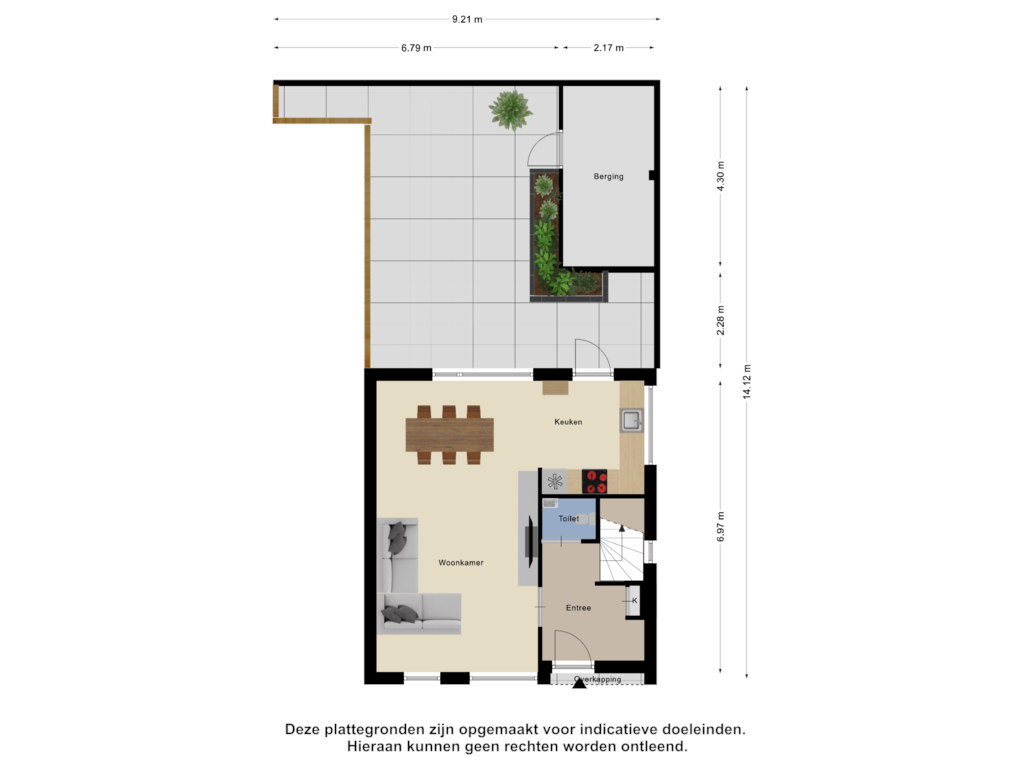 View floorplan of Begane Grond_Tuin of Jan Duikerlaan 41