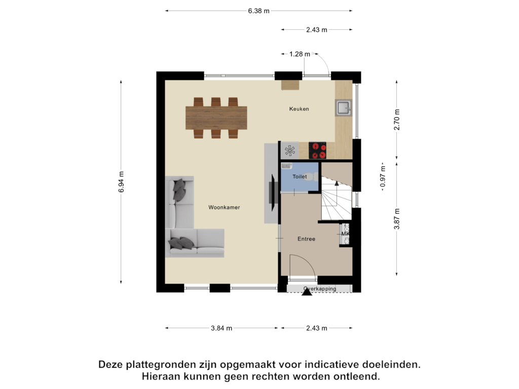 View floorplan of Begane Grond of Jan Duikerlaan 41