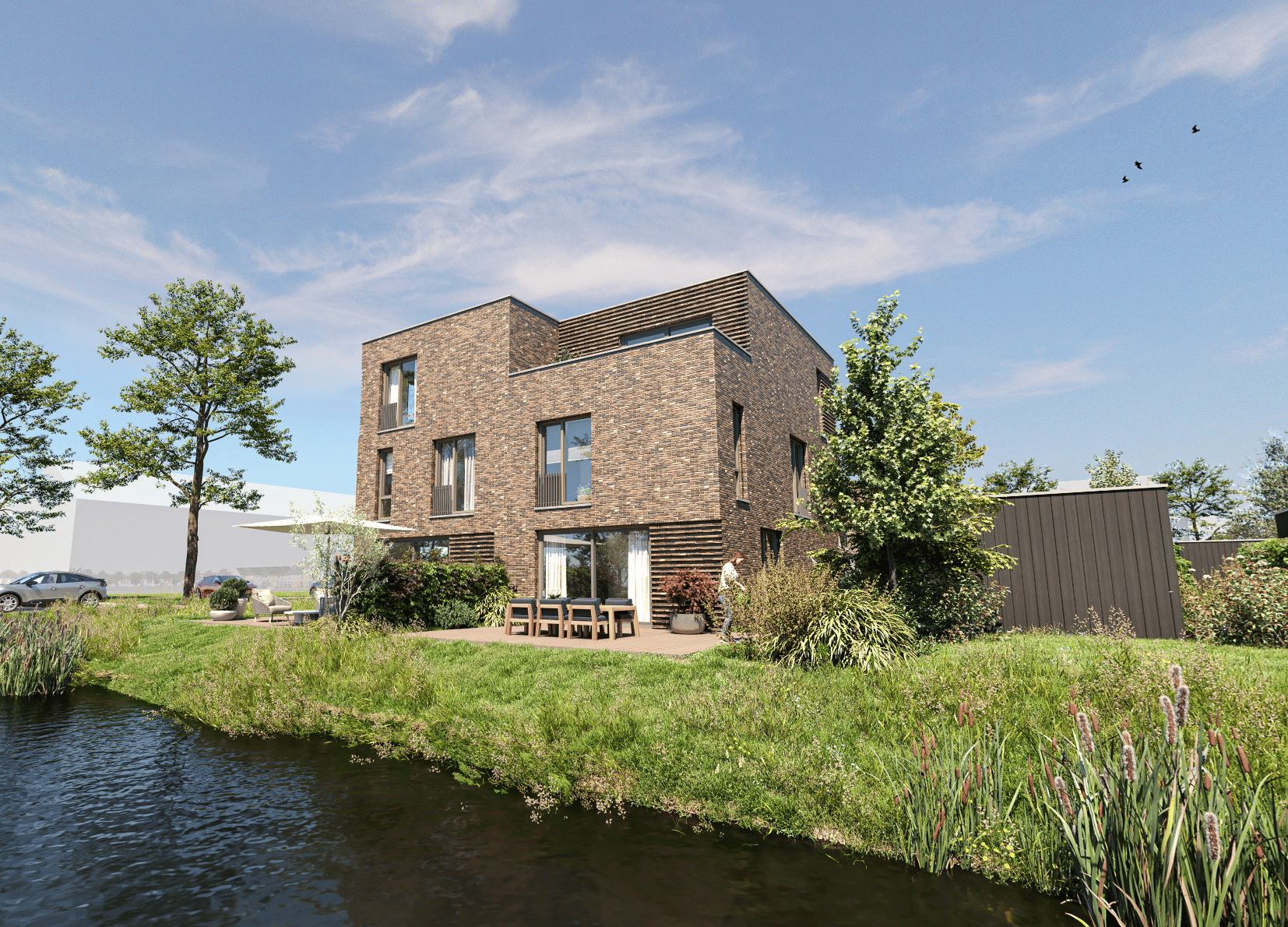 Twee-onder-één kap woning (Bouwnr. 9), Zwolle, 8044BB, Overijssel, Nederland  