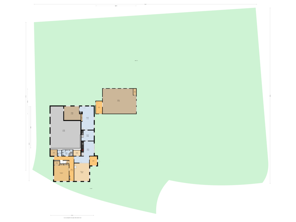 View floorplan of Situatie of Westerein 19