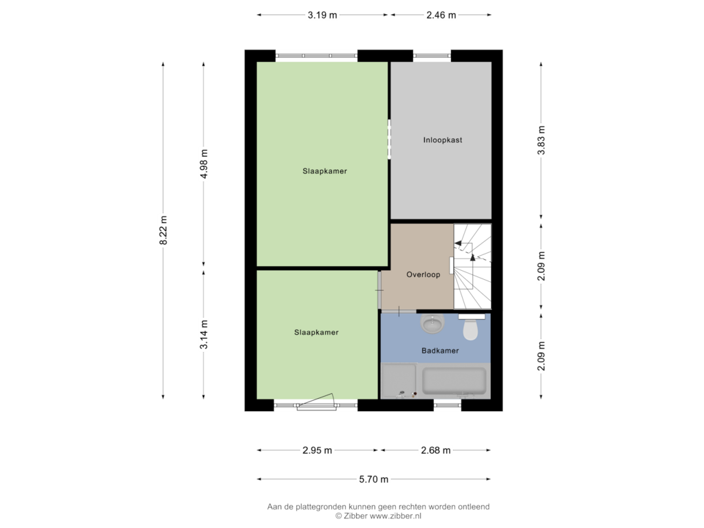 Bekijk plattegrond van 1e Verdieping van Neptunus 27