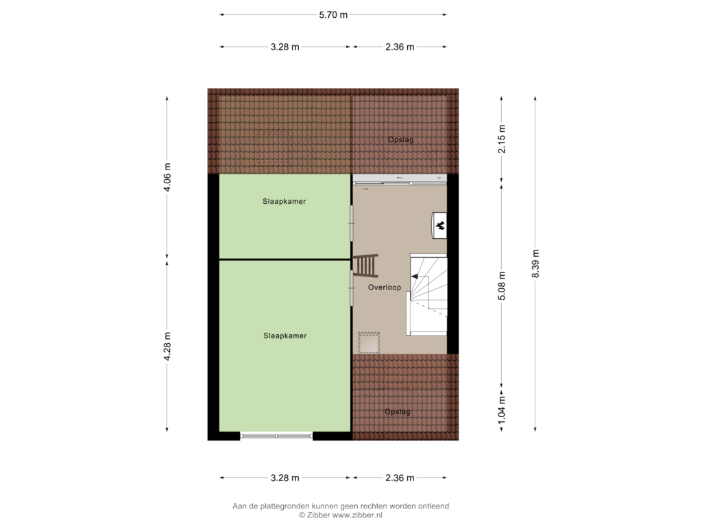 Bekijk plattegrond van 2e Verdieping van Neptunus 27