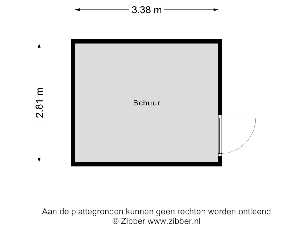 Bekijk plattegrond van Schuur van Neptunus 27