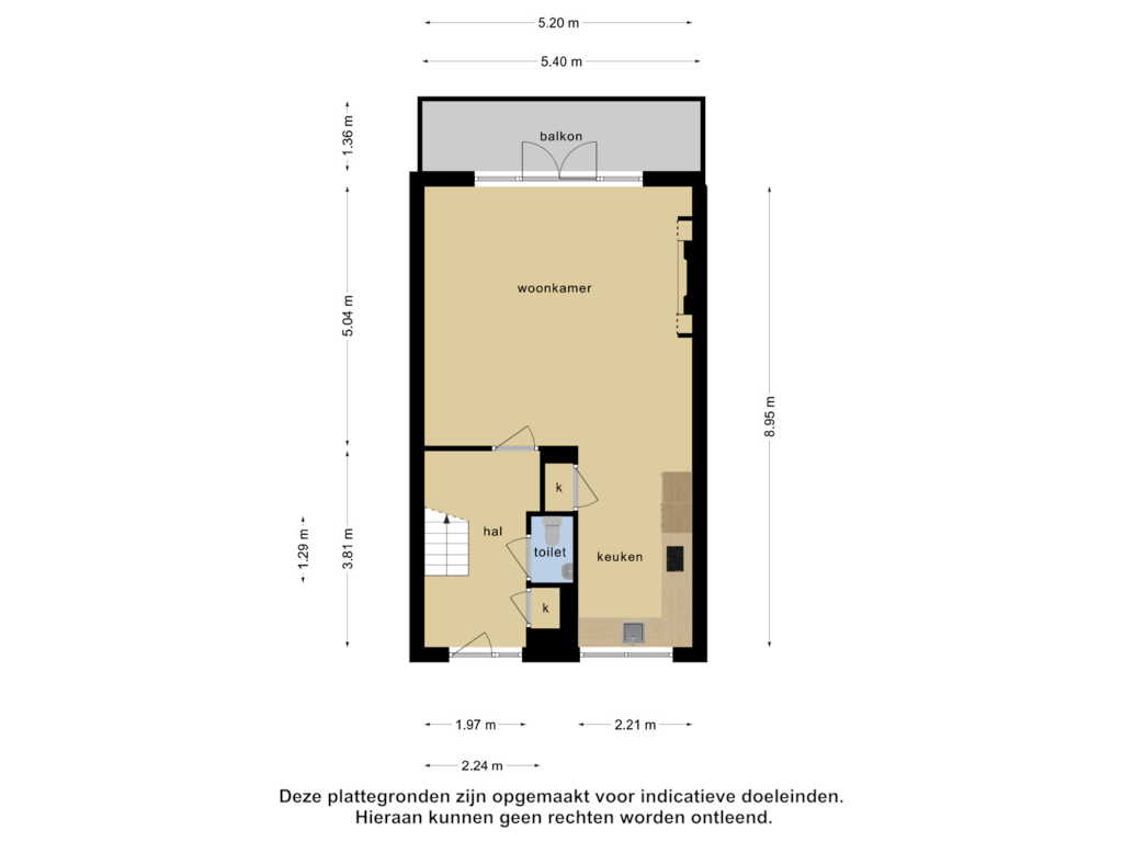 Bekijk plattegrond van Begane grond van Suze Groenewegplantsoen 33