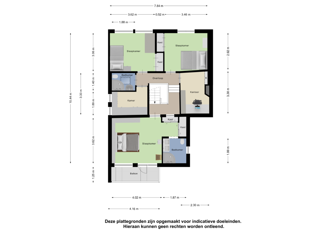 View floorplan of Eerste Verdieping of Sagittalaan 5