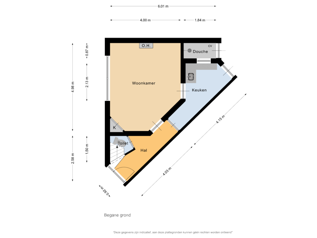 Bekijk plattegrond van Begane grond van Esdoornstraat 45