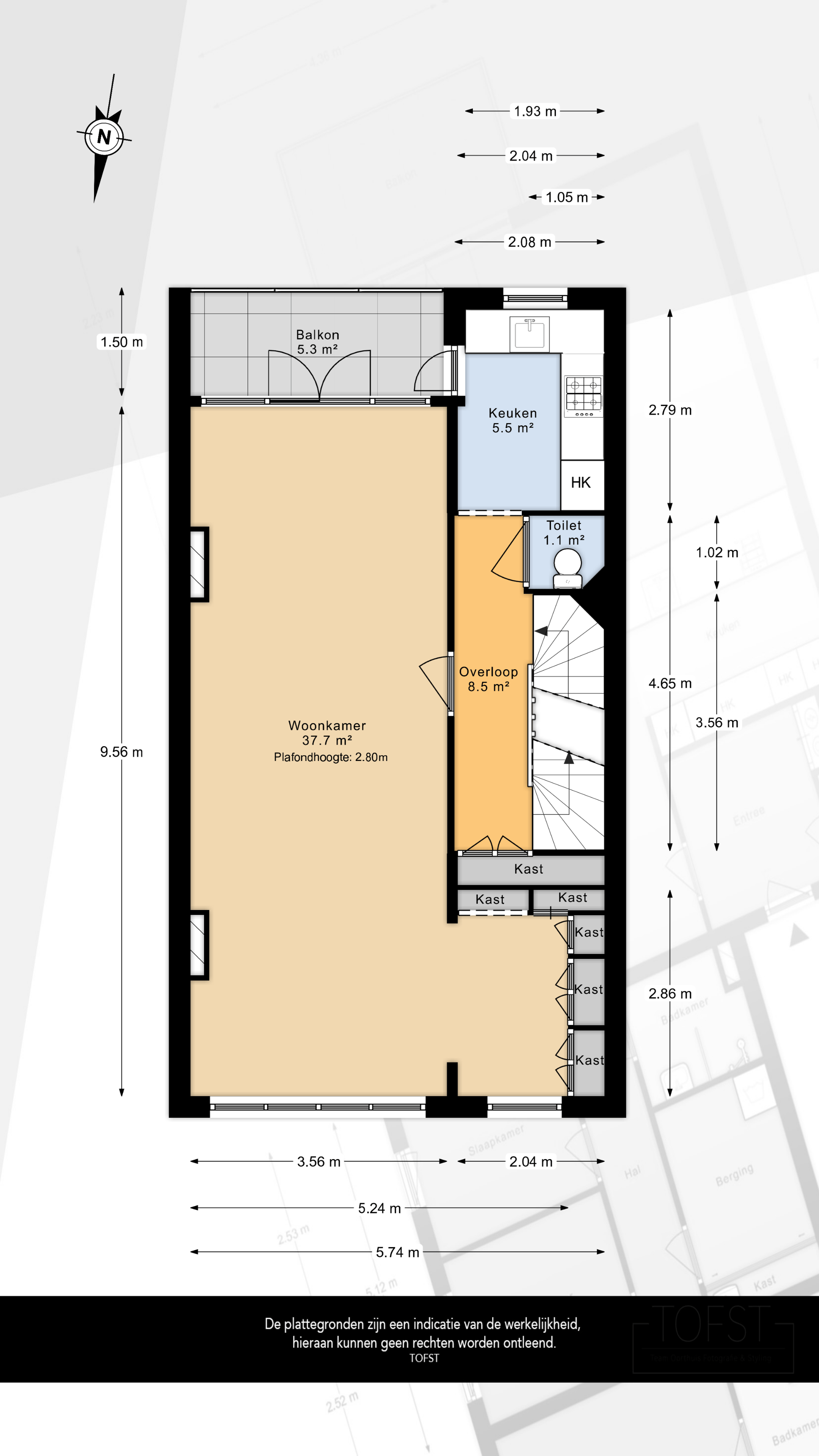 Foto 36 van Burgemeester Knappertlaan 225-B