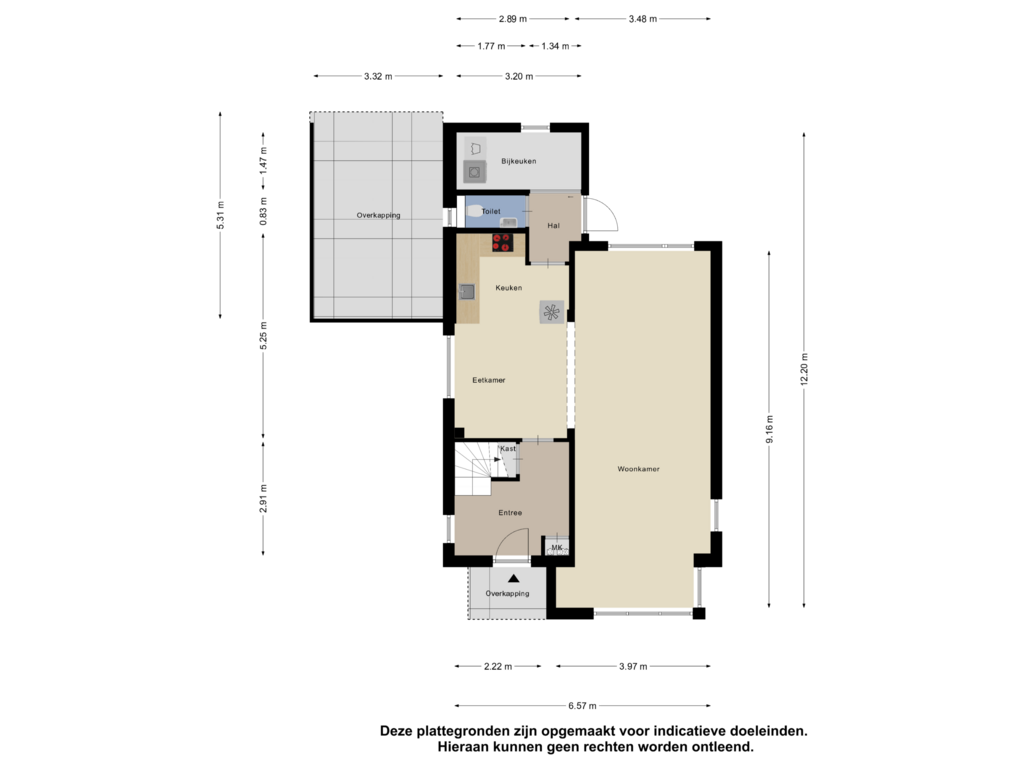 Bekijk plattegrond van Begane Grond van Pius X-straat 27