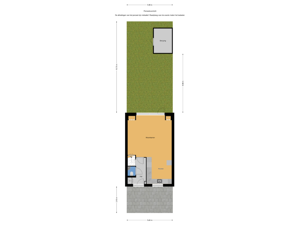 View floorplan of Begane Grond of Zegge 34