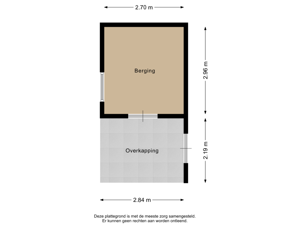 Bekijk plattegrond van Berging van Geronimoplein 9